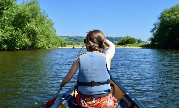 Canoe Hire on the River Wye
